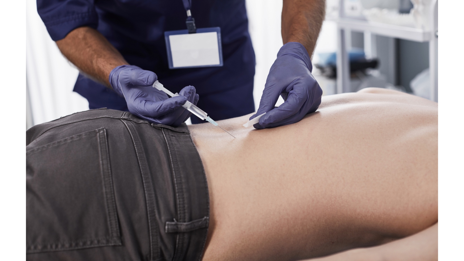 Epidural steroid injection procedure in Tallahassee pain management clinic
