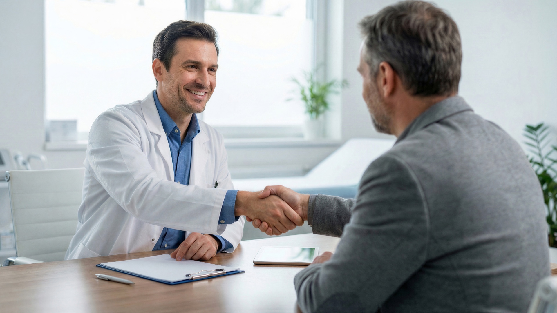 Pain management physician and patient consultation in Tallahassee
